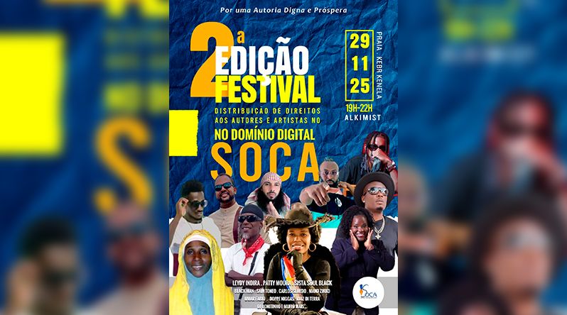Soca distribui direitos no domínio digital em festival na Kebra Canela