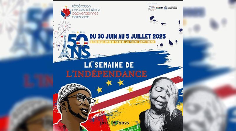 França: Federação das associações dedica uma semana aos 50 anos da independência de Cabo Verde (c/áudio)