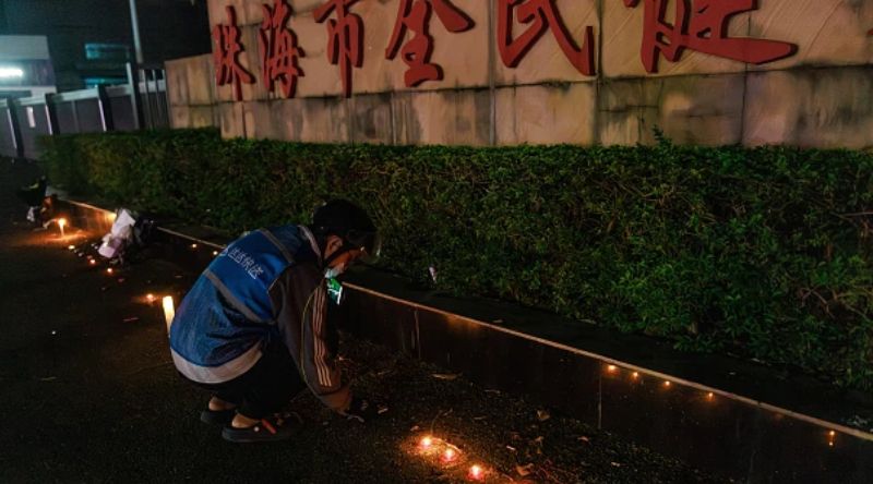 Veículo atropela várias pessoas em frente a escola primária na China