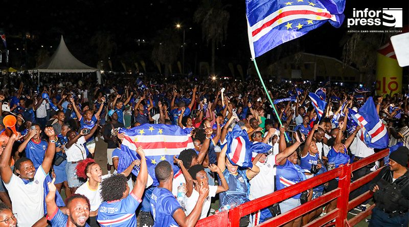 Mundial2026: Adeptos na Gamboa vibram do início ao fim e celebram qualificação de Cabo Verde para os 16 avos-de-final