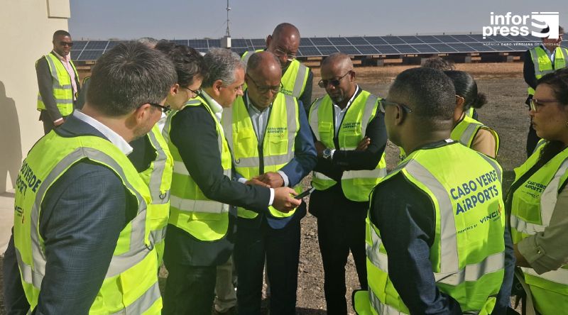 Aeroporto Internacional Aristides Pereira atinge 100% de autonomia energética com fontes renováveis - PM