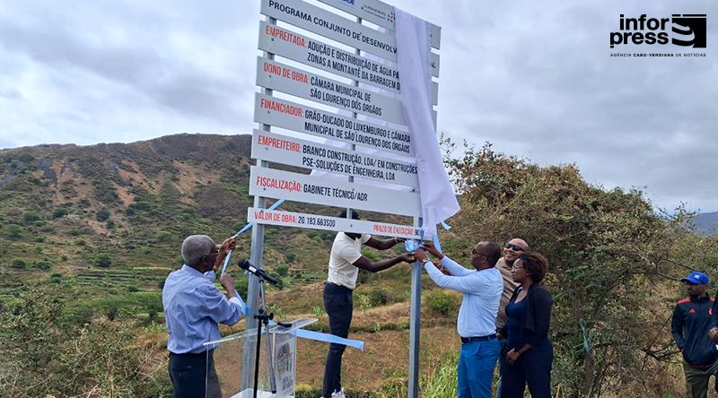 São Lourenço dos Órgãos: Câmara municipal lança projecto de água de rega para apoiar agricultores