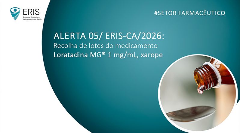 ERIS suspende comercialização e ordena retirada de lote de Loratadina MG após detecção de cristais