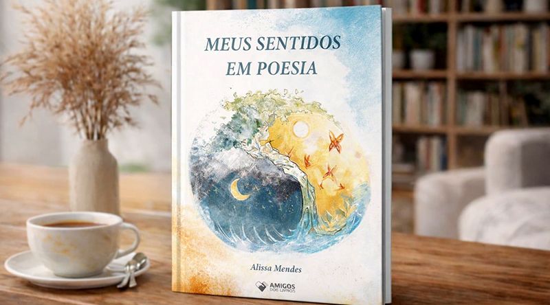 Boa Vista: Alissa Mendes lança "Meus Sentidos em Poesia" esta quarta-feira