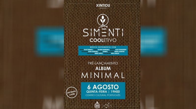 Praia: Colectivo Simenti faz hoje pré-lançamento do álbum instrumental “Minimal” com raízes na música cabo-verdiana