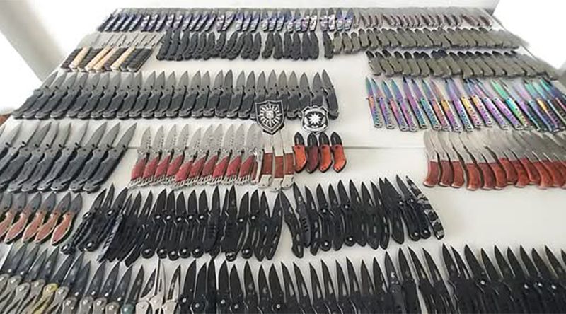 São Vicente: Polícia Nacional apreende contentor com 468 canivetes 