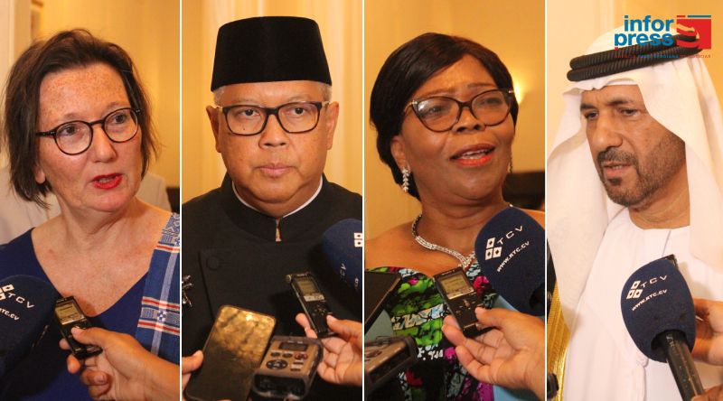 Novos embaixadores elegem tecnologias, economia azul, investigação e turismo como áreas prioritárias de cooperação com Cabo Verde