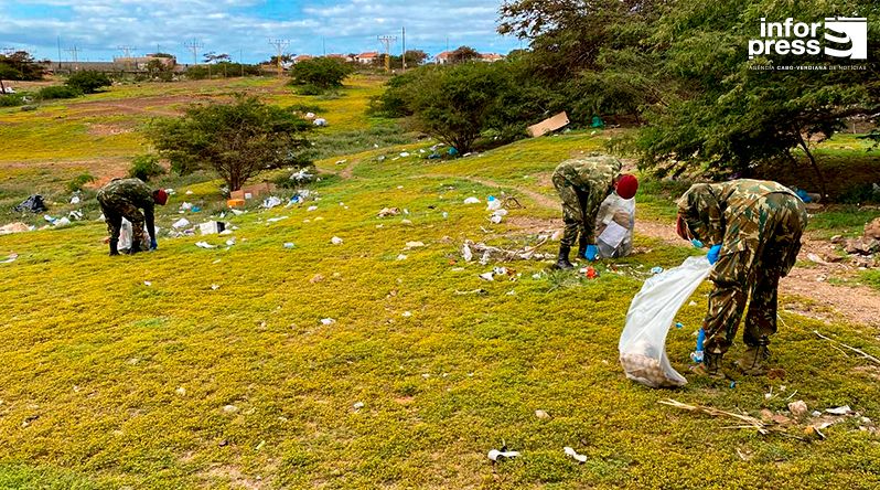 Comando da 2.ª Região Militar inicia comemorações do Dia das Forças Armadas com campanha de limpeza