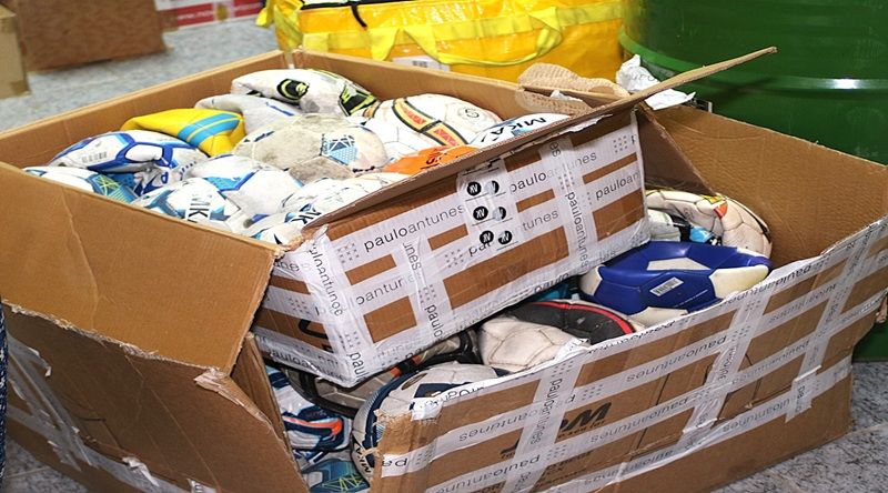 Porto Novo: Associação Synergia entrega donativo em materiais desportivos à câmara municipal