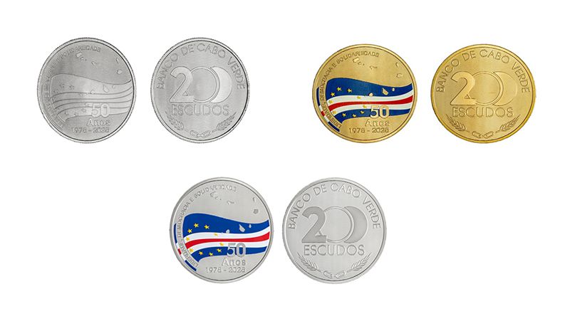 Banco de Cabo Verde emite moeda comemorativa dos 50 anos da independência