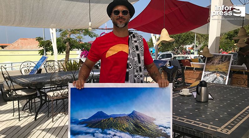 Fogo: Fotógrafo Bob Lima promove exposição/venda de fotografias da ilha em São Filipe e Chã das Caldeiras (c/áudio)