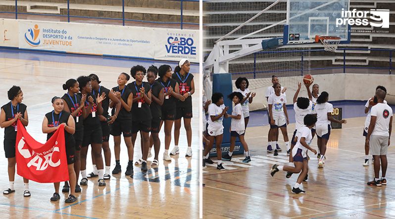 Basquetebol feminino: ABC e La Família jogam hoje à noite a final do nacional 