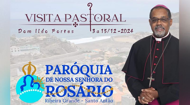 Ribeira Grande: Bispo do Mindelo realiza visita pastoral à Paróquia Nossa Senhora do Rosário em Dezembro