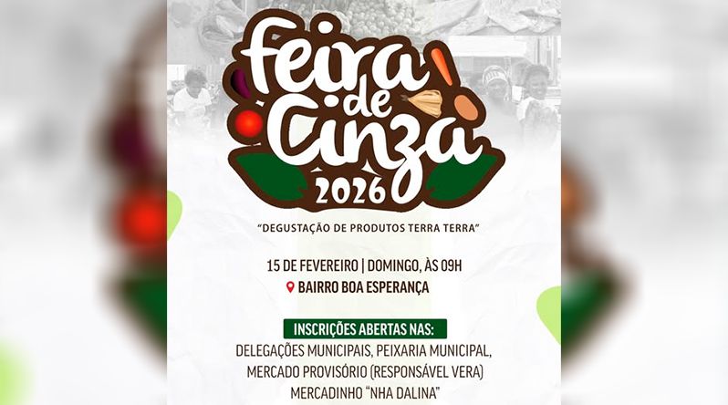 Boa Vista: Câmara municipal abre inscrições para II edição da Feira de Cinza
