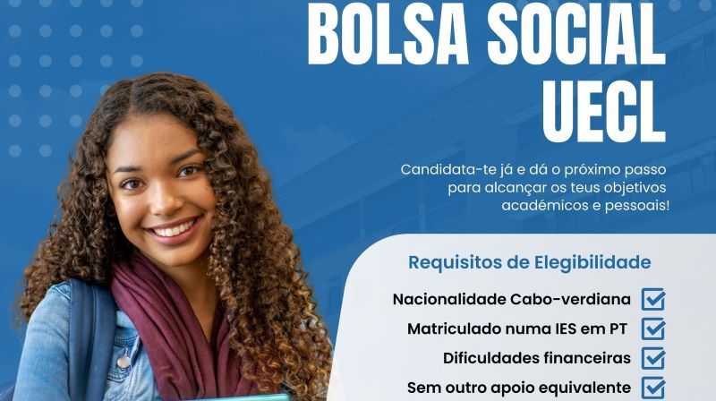 Portugal: Abertas candidaturas para a Bolsa Social UECL destinada a universitários cabo-verdianos