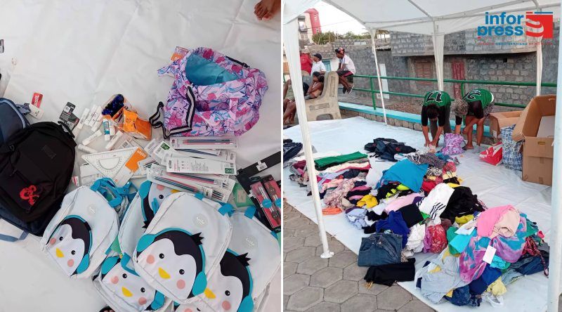Associação Bord Ferr apoia famílias carenciadas com materiais escolares