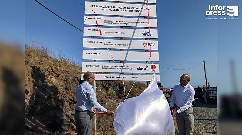 Fogo: Governo adjudica obra da estrada Patim/Salto–Cova Figueira um investimento de 750 mil contos