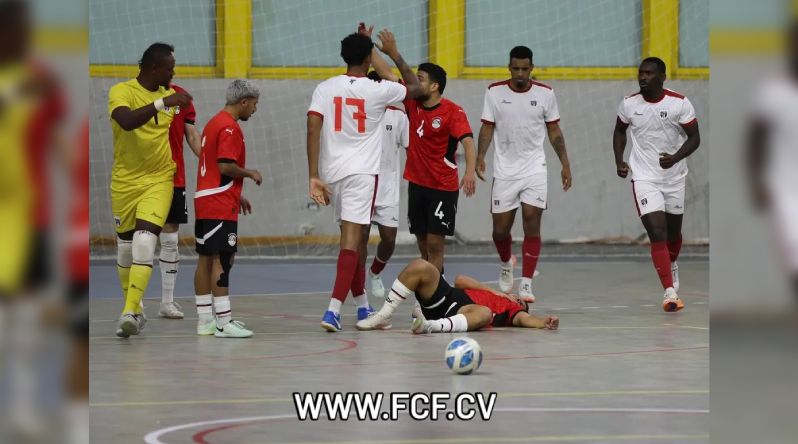 Futsal/Qualificação CAN’2026: Cabo Verde perde com Egipto (1-3) e fica fora da fase de grupos