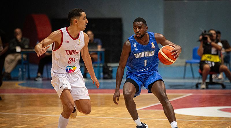 Basquetebol/Mundial 2027: Cabo Verde perde com os anfitriões da Tunísia em jogo de estreia