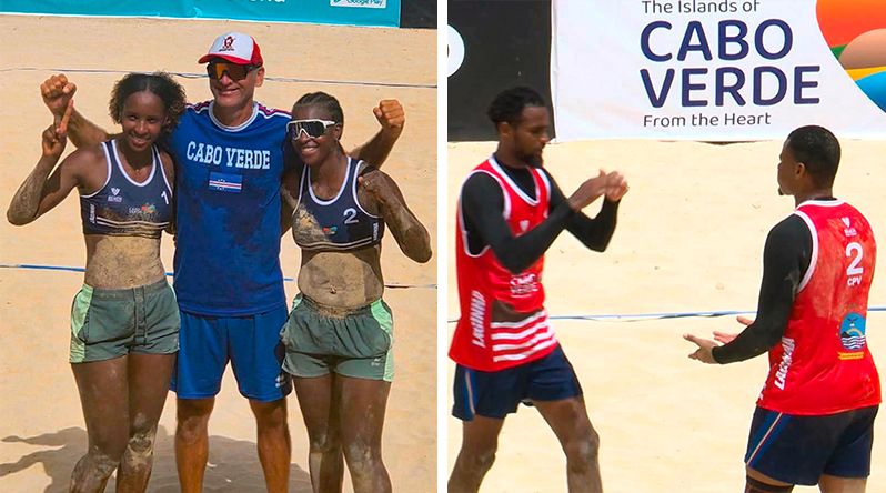 Voleibol de Praia: Cabo Verde participa na CAN Continental no Egipto com duas duplas
