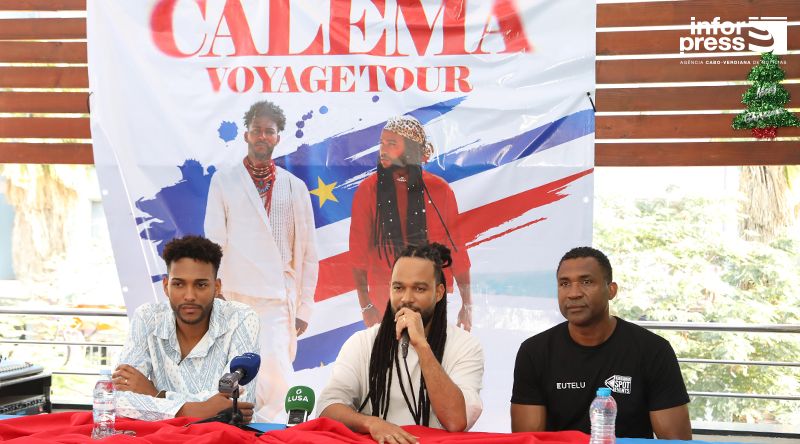 Praia: Irmãos Calema prometem noite “inesquecível” no espectáculo de apresentação da “Voyage Tour"