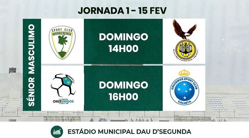 Maio: Disputas Morrerense – Beira Mar e Onze Unidos –Cruzeiro marcam arranque do campeonato regional