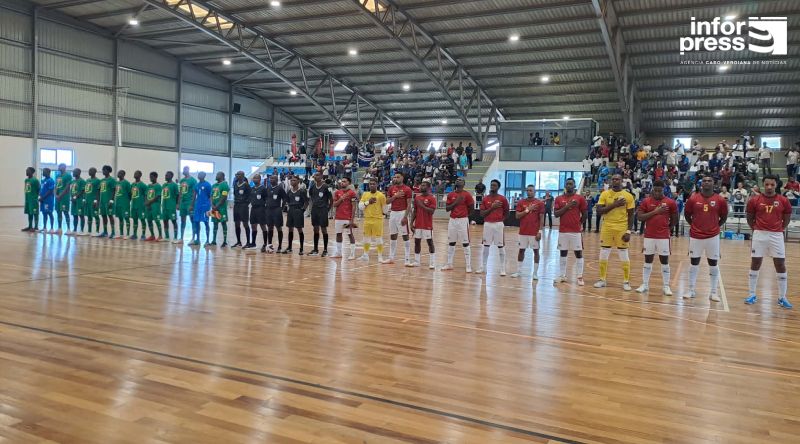 Futsal/CAN: Cabo Verde joga quarta-feira no Senegal em busca de passagem à segunda fase
