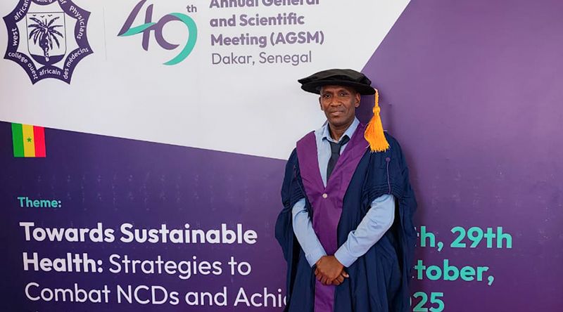 Cardiologista Fernando Tavares eleito membro do Colégio de Médicos da África Ocidental no Senegal