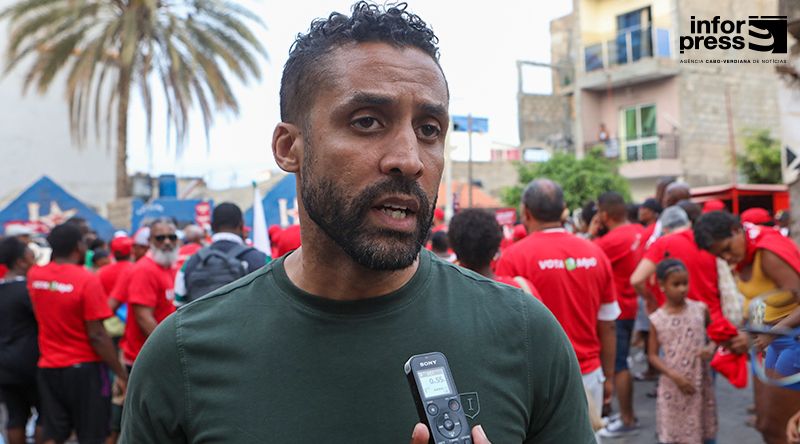 Legislativas 2026/Santiago Sul: Carlos Monteiro destaca confiança na vitória em ação de campanha em Achada Santo António