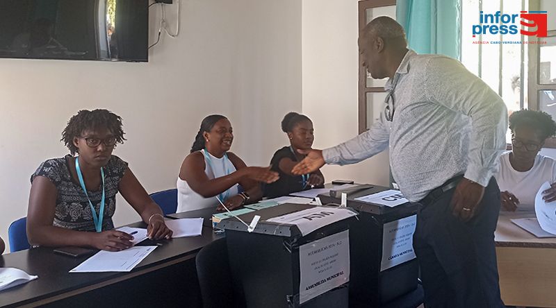 Autárquicas 2024/São Lourenço dos Órgãos: Candidato do MpD votou expectante na sua reeleição para um terceiro mandato