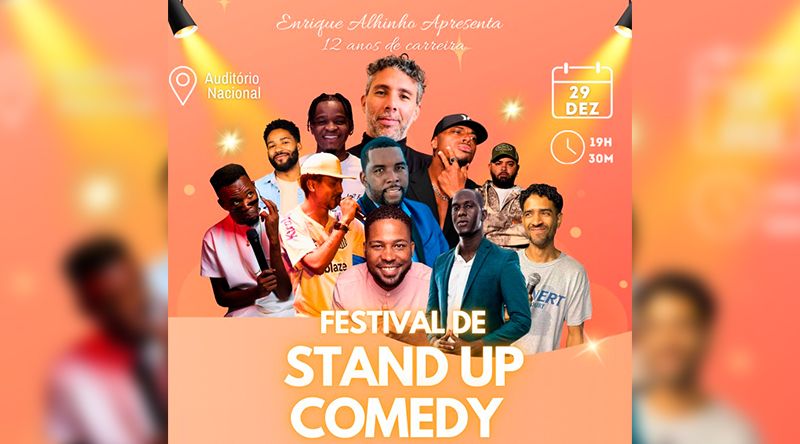 Enrique Alhinho espera “casa cheia” no Festival de Stand-Up Comedy que celebra seus 12 anos de carreira