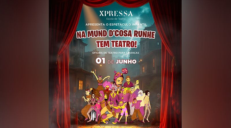 São Vicente: Xpressá celebra Dia das Crianças com espectáculo "Na mund d´cosa runhe tem teatro"