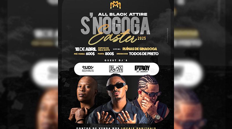 Santo Antão: Cartaz da MM Entertainment junta Dieg, Ary Beats e Rednav em S’Nogoga