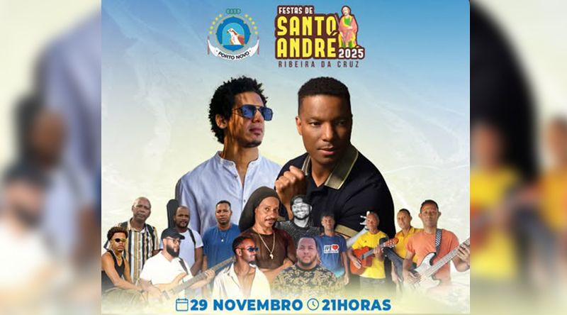 Porto Novo: Cartaz musical das festividades de Santo André arranca hoje com actuação de Kino Cabral, Rodji e Nays