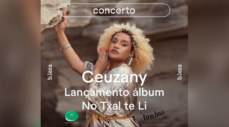 Portugal: Ceuzany apresenta este sábado álbum “Nô txal tê li” no Clube B.Leza, em Lisboa