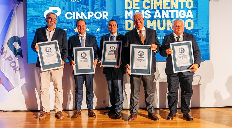 Fábrica de Alhandra da Cimpor em Portugal entra para o Guinness World Records