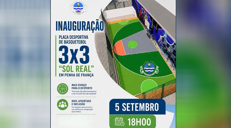 Ribeira Grande: Comunidade de Penha de França ganha quadra de basquetebol 3x3 no sábado