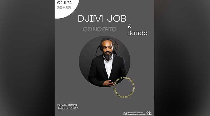 São Vicente: CNAD recebe concerto de Djim Job