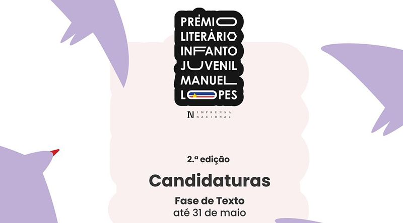 Abertas candidaturas à segunda edição do Prémio Literário Infantojuvenil Manuel Lopes