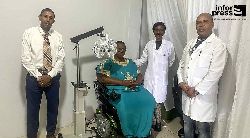 Brava: Hospital realiza consultas de oftalmologia com equipamento doado pela Igreja de Jesus Cristo (c/áudio)