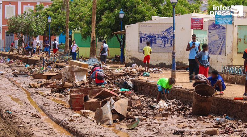 Governo reforça apoio às empresas afectadas pela tempestade em São Vicente, Porto Novo e São Nicolau