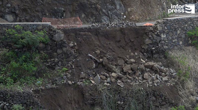 Santo Antão: Moradores de Fontaínhas denunciam “negligência” em obra que deixou a localidade isolada