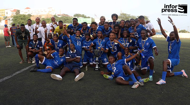 Futebol/Santiago Sul: Desportivo destrona Sporting e conquista Taça Praia referente à época 2025-2026 