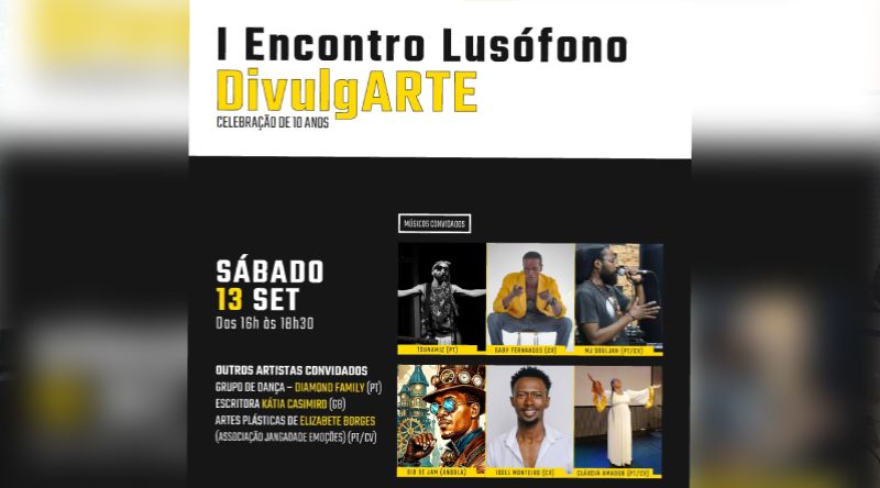 Portugal: Luso-cabo-verdiano Victor Correia celebra 10 anos do programa “DivulgARTE” com encontro cultural