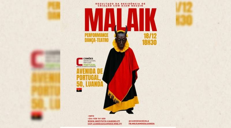 Djam Neguin apresenta residência de criação artística esta quinta-feira em Luanda