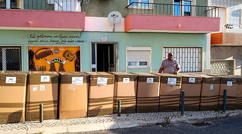 Associação Maense em Portugal envia seis toneladas de donativos para Santo Antão e São Nicolau