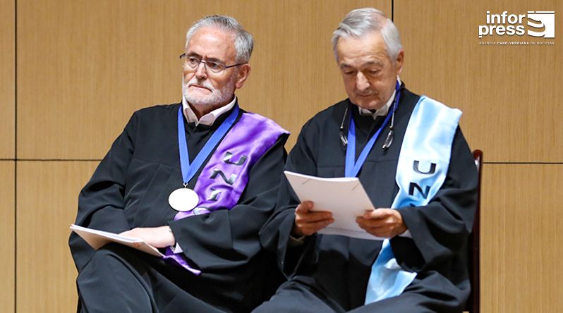 Homenageados com Doutor Honoris Causa reiteram compromisso de fortalecer cooperação científica entre Cabo Verde e a Macaronésia