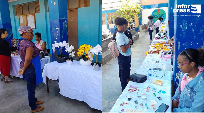 Feira “Saber-Fazer no Feminino” marca Semana da Mulher na Escola Secundária Constantino Semedo