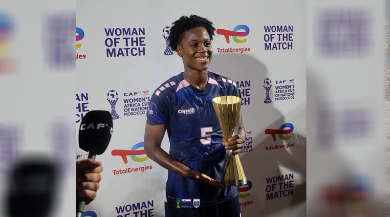 CAN2026/Futebol Feminino: Eleia Vieira eleita melhor em campo no empate de Cabo Verde frente aos Camarões