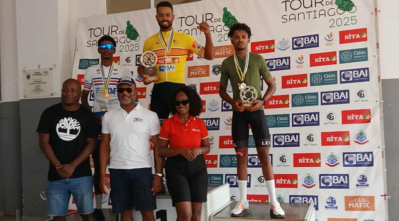 Ciclismo: Eliezer Soares é o grande vencedor do Tour Santiago’2025 com vitória em duas das três etapas